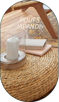 Poufs Japandi