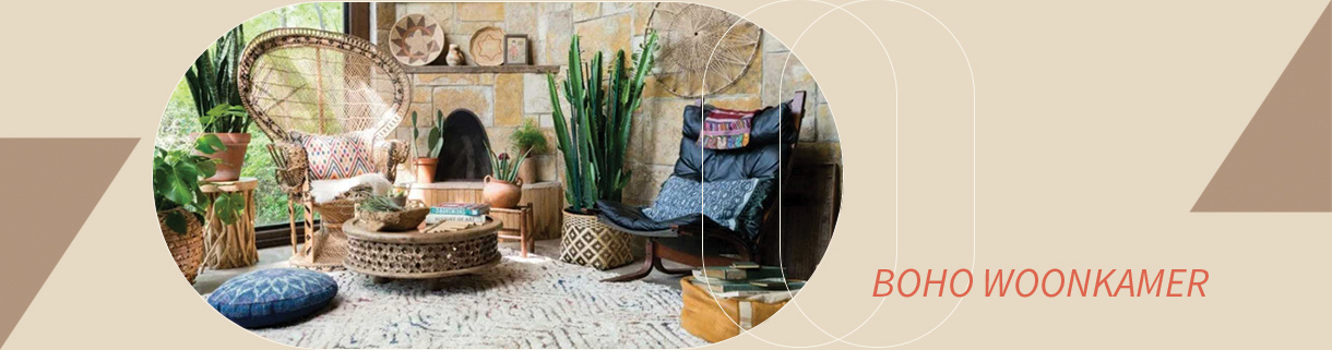 Boho Woonkamer