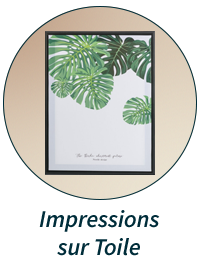Impressions sur Toile