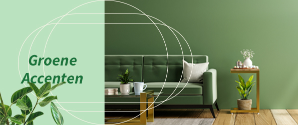 Groene accenten