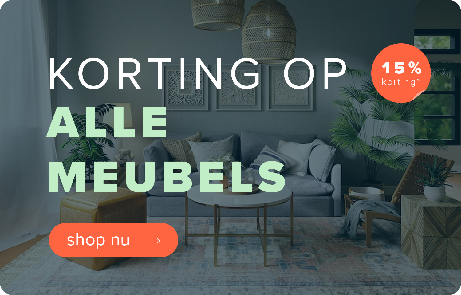 Meubels Actie in Maart bij Zesso