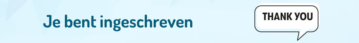 Inschrijving Bevestigd