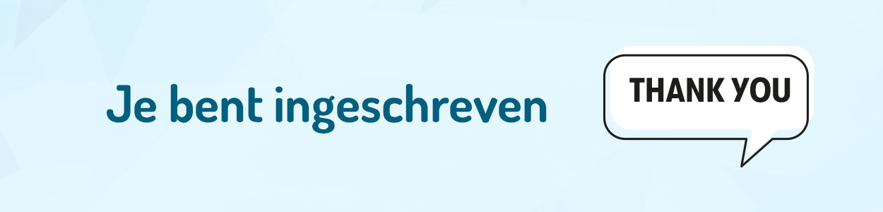 Inschrijving Bevestigd