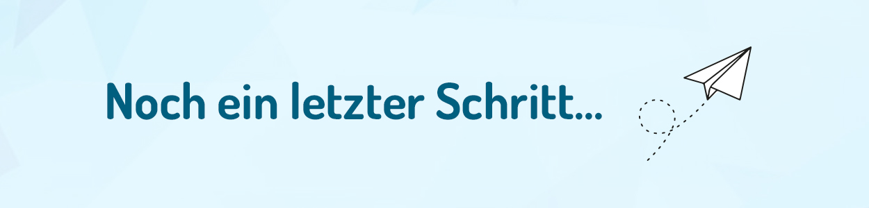 Bestätigung der Anmeldung