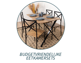 Budgetvriendelijke eetkamersets