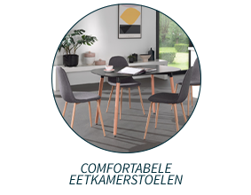 Comfortabele eetkamerstoelen
