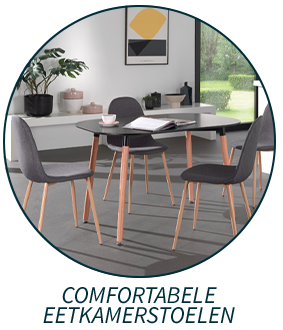 Comfortabele eetkamerstoelen
