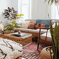 Boho living room 02