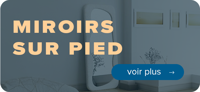 Miroirs sur pied